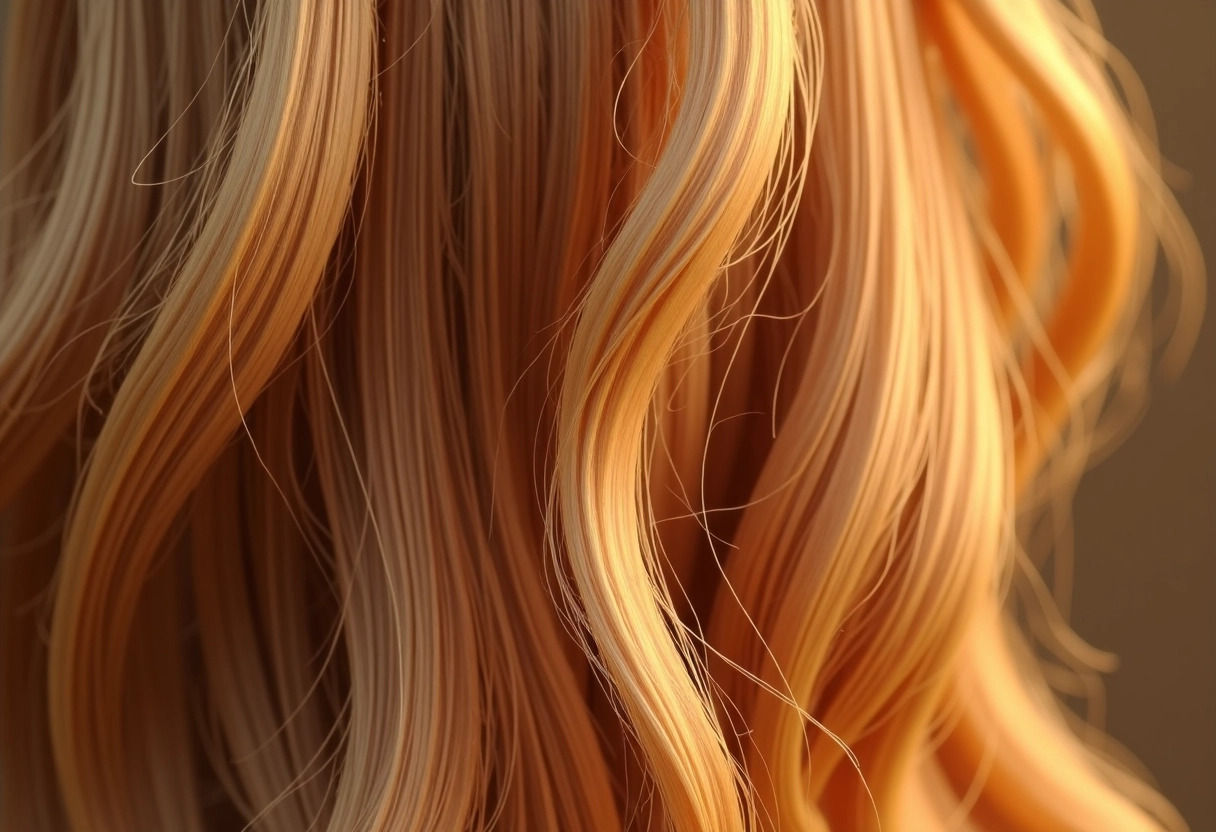 cheveux caramel