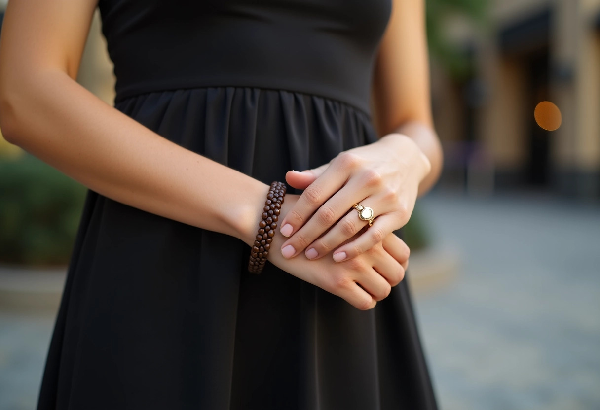 bracelet grain-de-café