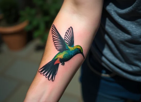 Tatouages de colibri : guide des motifs et styles inspirants